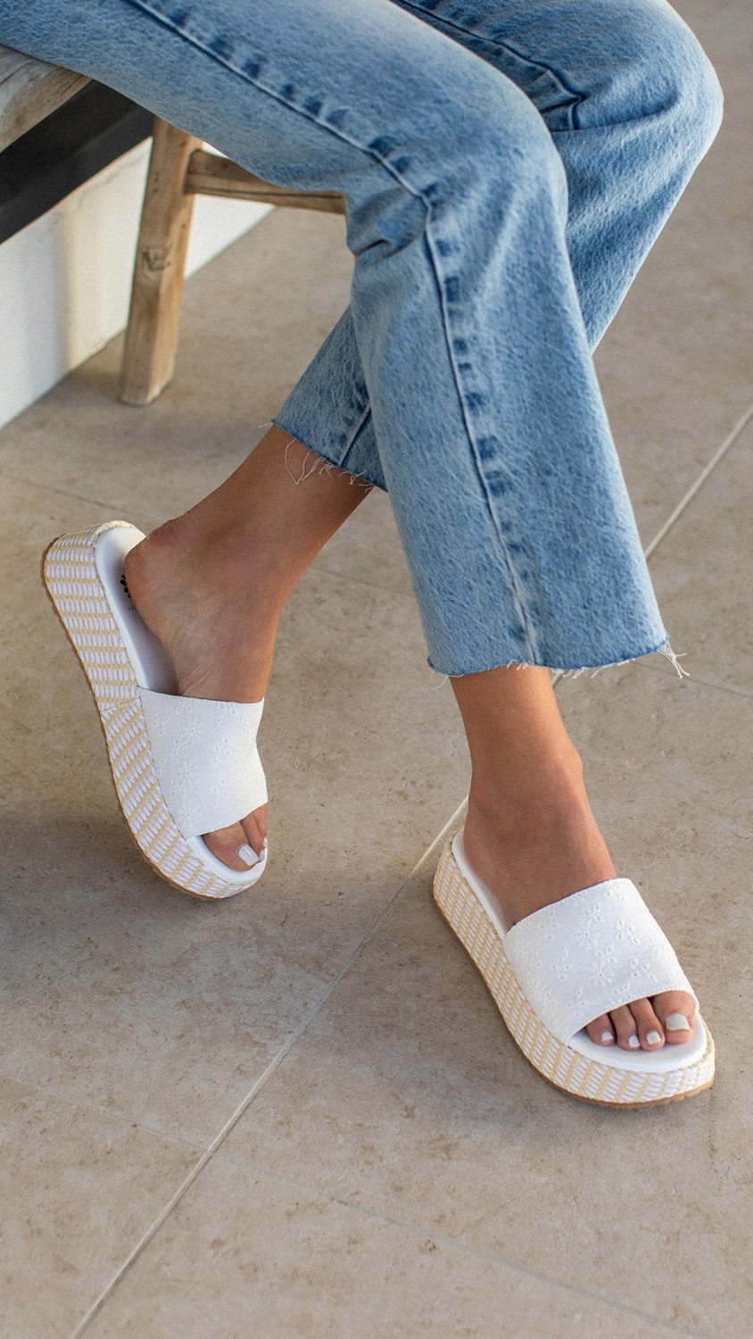 Yellow Box Women's Anatto Flatform Slides                                                                                        - view number 5