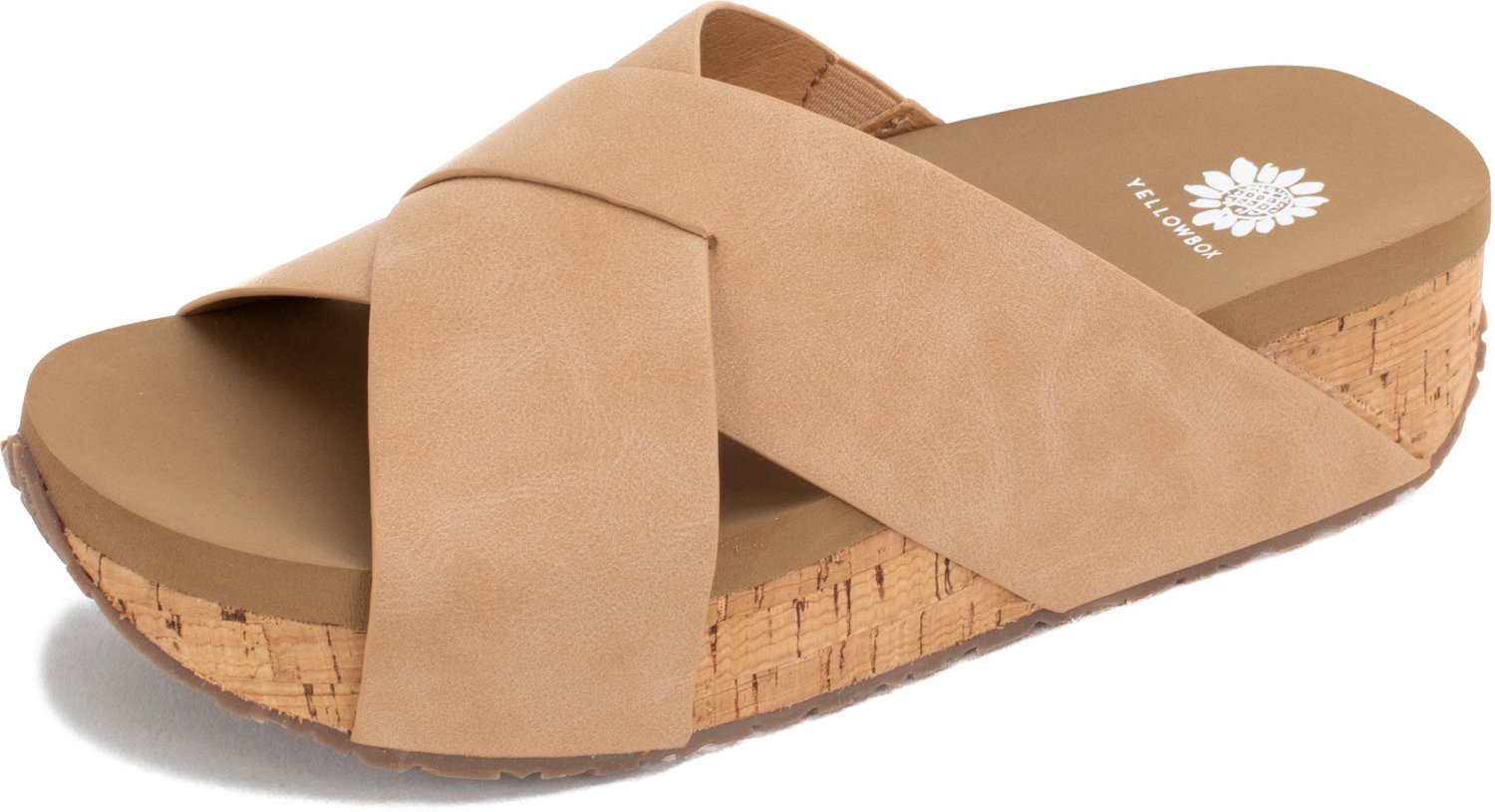 Yellow Box Women's Bursa Crossband Flatform Sandals                                                                              - view number 2