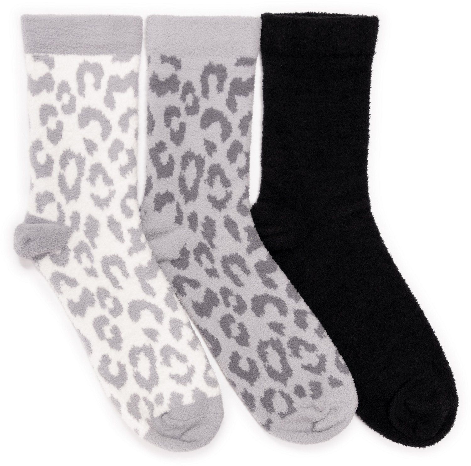 Muk Luks Women's Cozy Compression Crew Socks 3 Pack                                                                              - view number 1