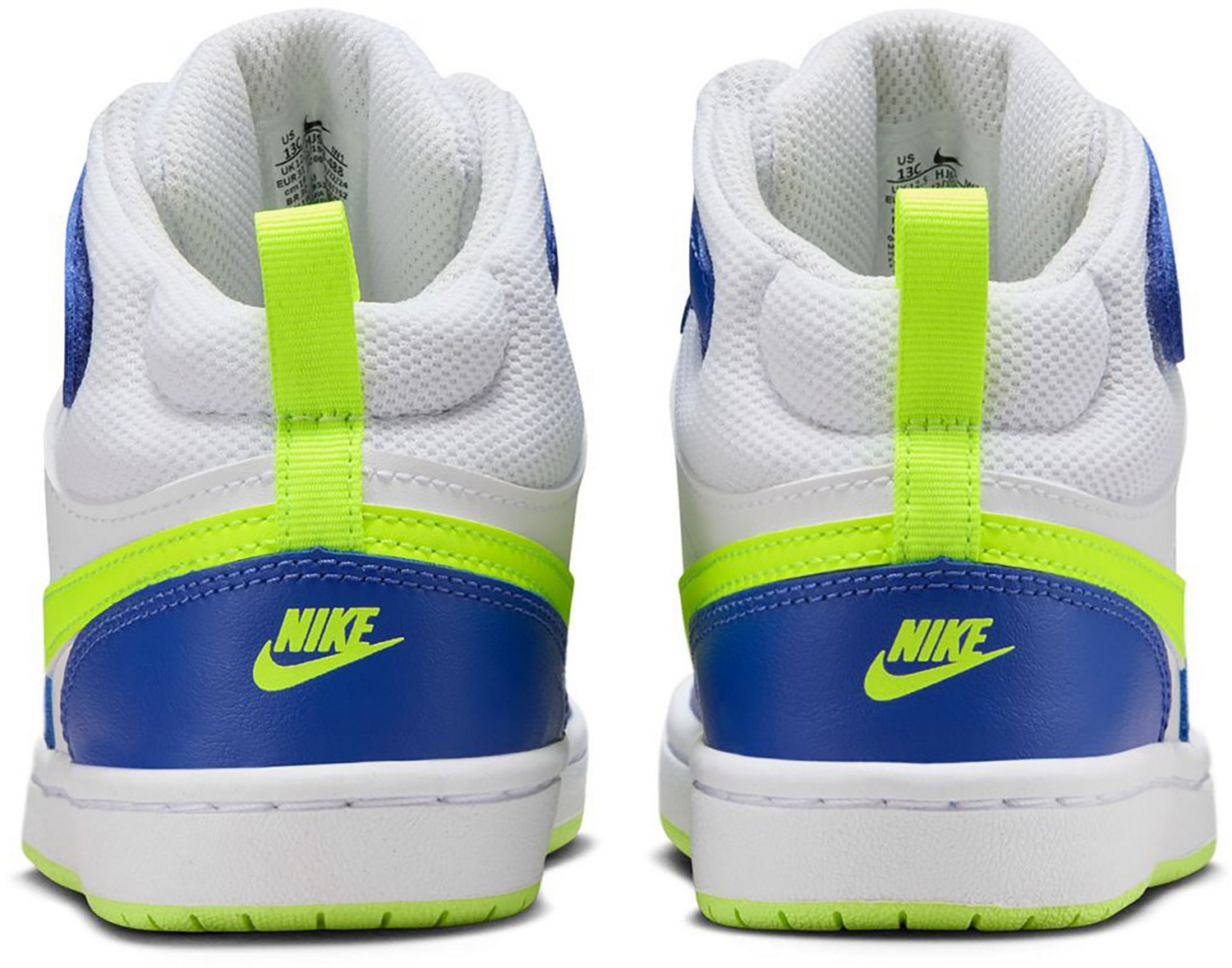 Nike Kids'  Pre-School Court Borough Mid 2 Basketball Shoes