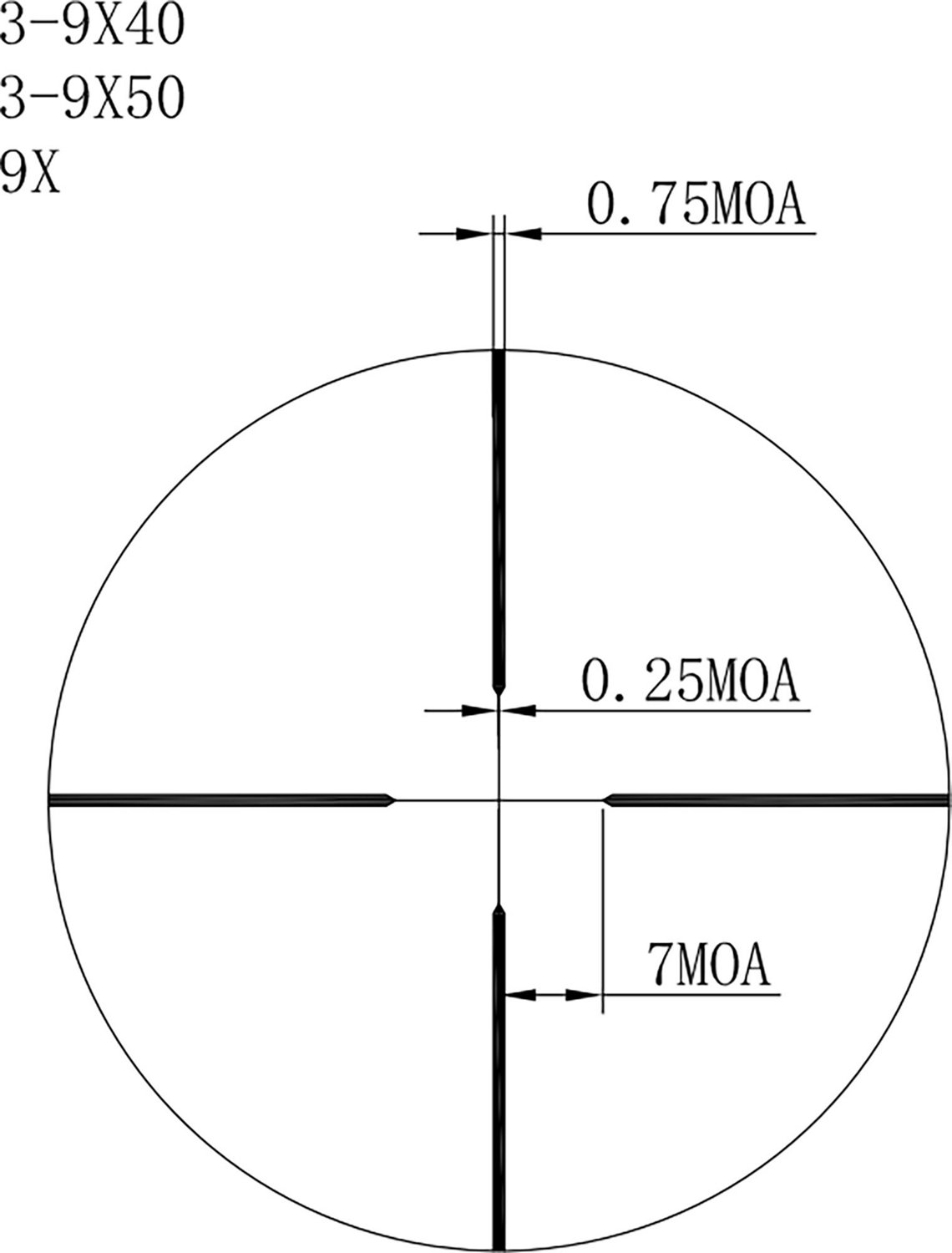 Redfield Rebel 3 - 9 x 40 Scope                                                                                                  - view number 3