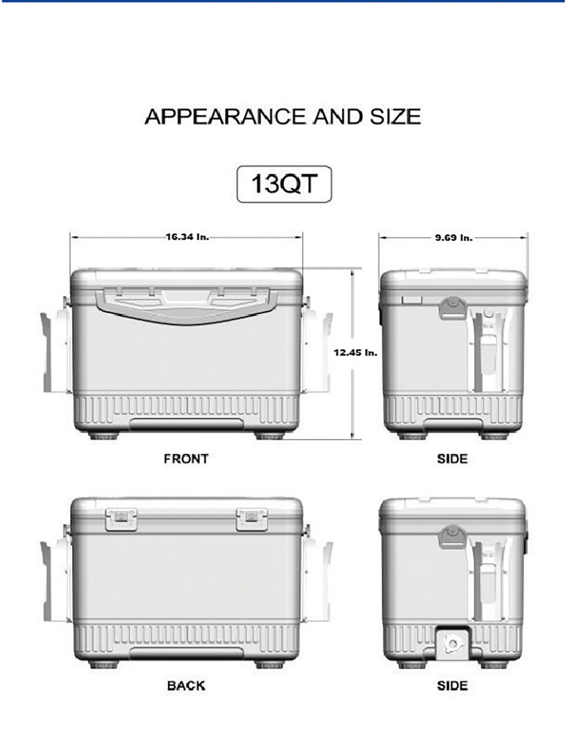 Magellan Outdoors 13 qt Dry Box