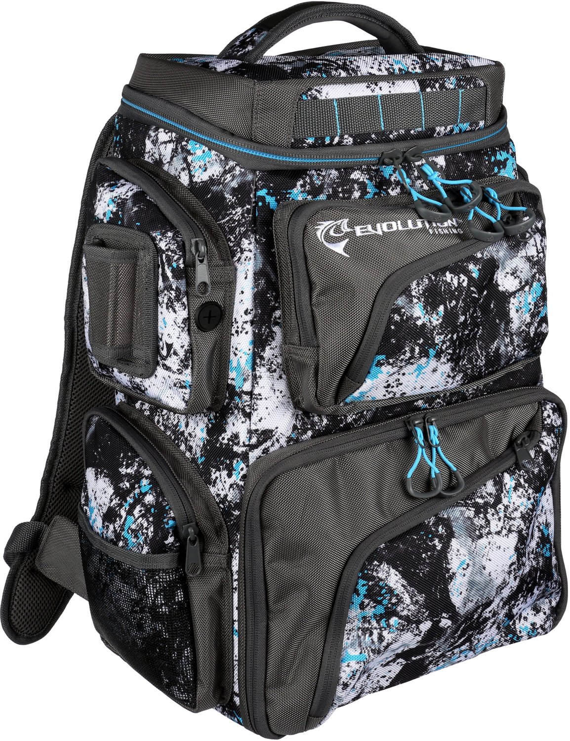 Evolution Fishing Largemouth 3600 Double Decker Tackle Backpack Academy