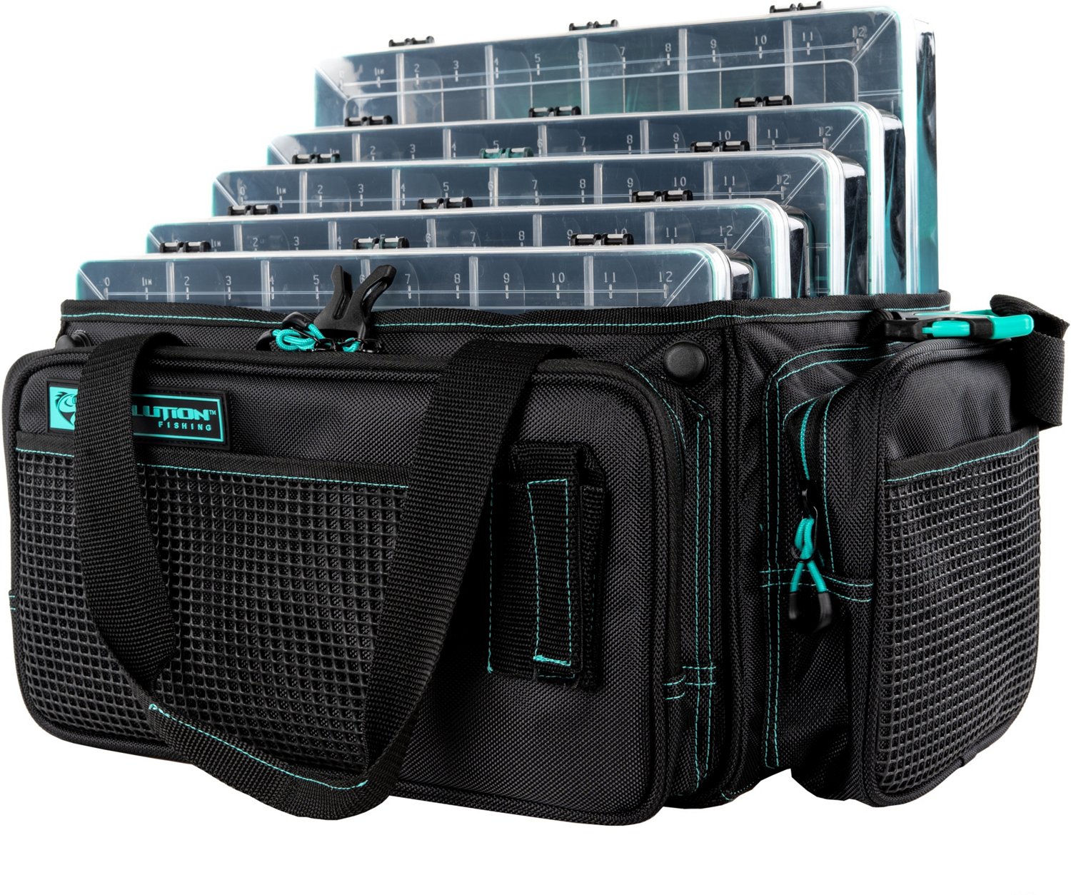 Evolution Fishing Drift Series Topless Horizontal 3700 Tackle Bag                                                                - view number 5