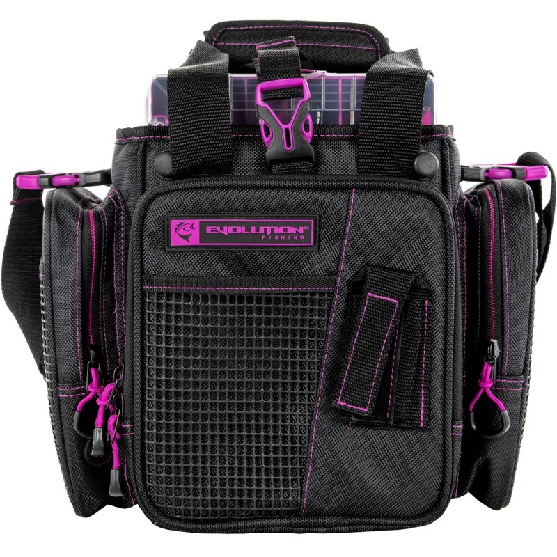 Evolution Outdoor Evolution Fishing Drift Series Topless Vertical 3600 Tackle Bag Red - Soft Tackle Bags at Academy Sports