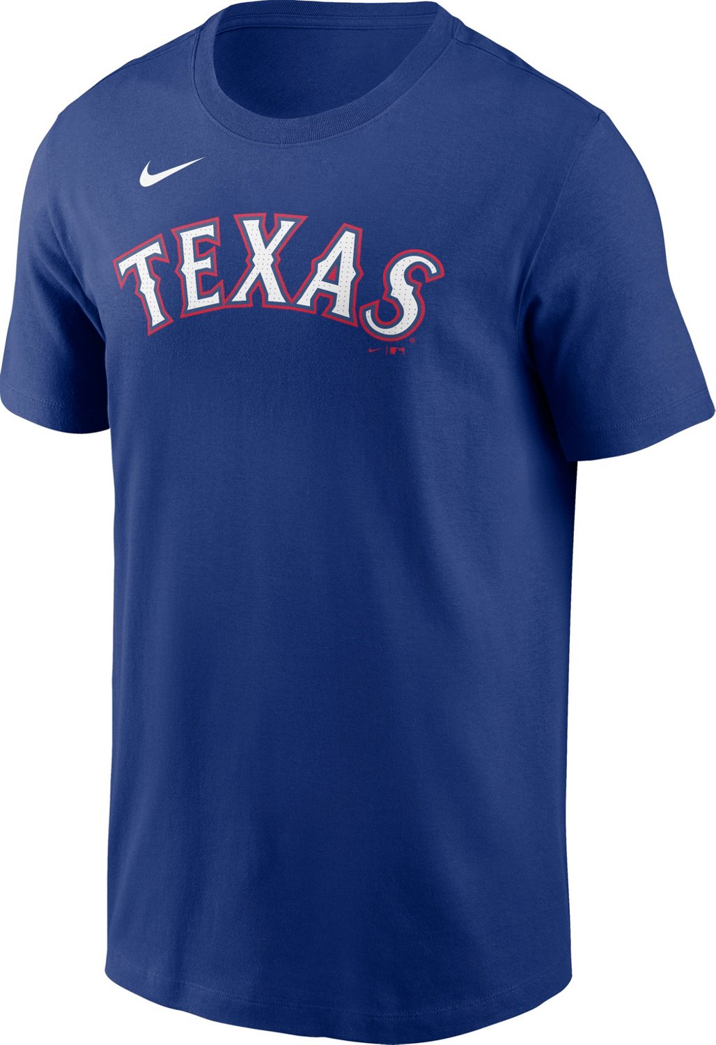 Nike Men's Texas Rangers Fuse Wordmark Graphic T-shirt