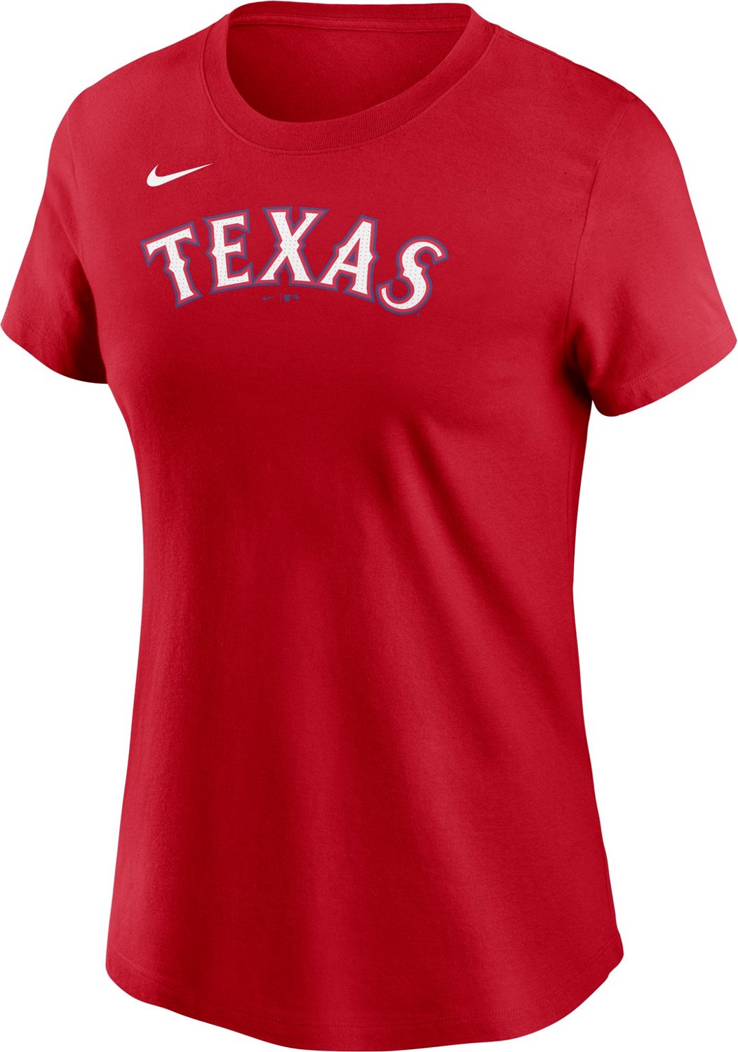 Nike Women’s Texas Rangers Fuse Wordmark Graphic T-shirt                                                                       - view number 2