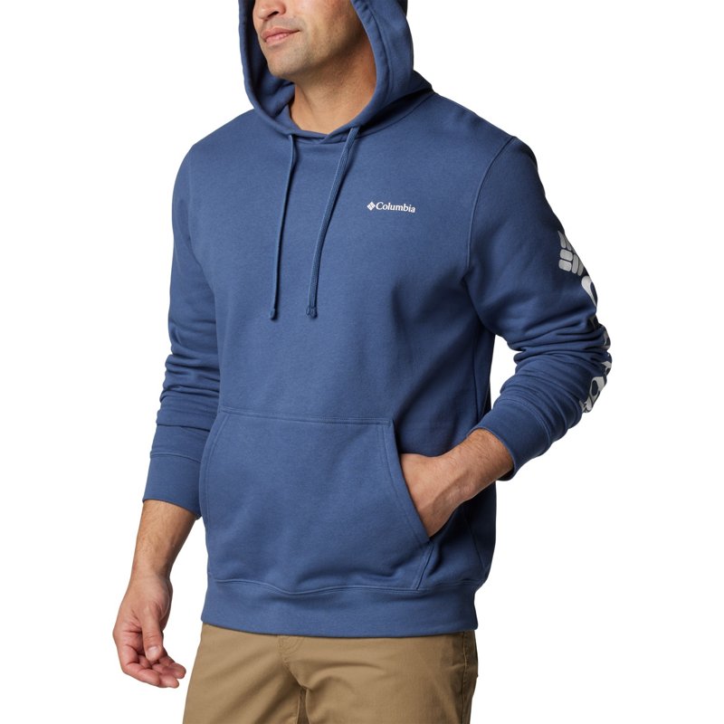 Columbia Sportswear Men's Trek Hoodie Dark Blue/White, Medium - Men's Longsleeve Outdoor Tops at Academy Sports