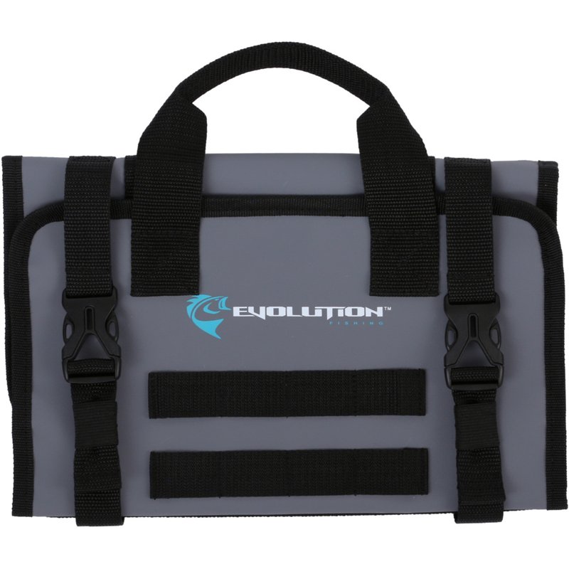 Evolution Fishing Small Rigger Roll-Up Rig Bag Grey - Soft Tackle Bags at Academy Sports