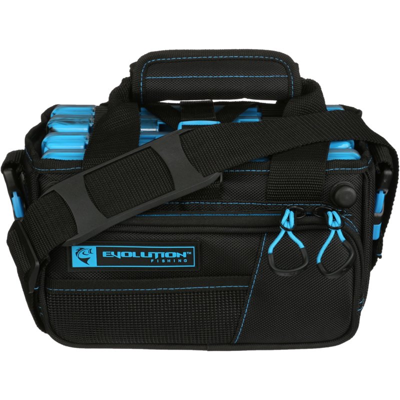 Evolution Fishing Horizontal Drift Series 3500 Tackle Bag Blue - Soft Tackle Bags at Academy Sports
