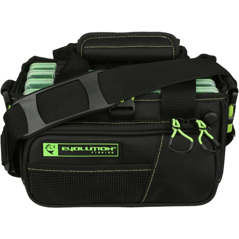Evolution Fishing Horizontal Drift Series 3500 Tackle Bag Green - Soft Tackle Bags at Academy Sports