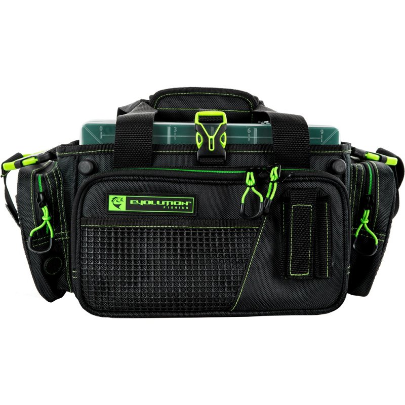 Evolution Fishing Horizontal Drift Series 3600 Tackle Bag Green - Soft Tackle Bags at Academy Sports