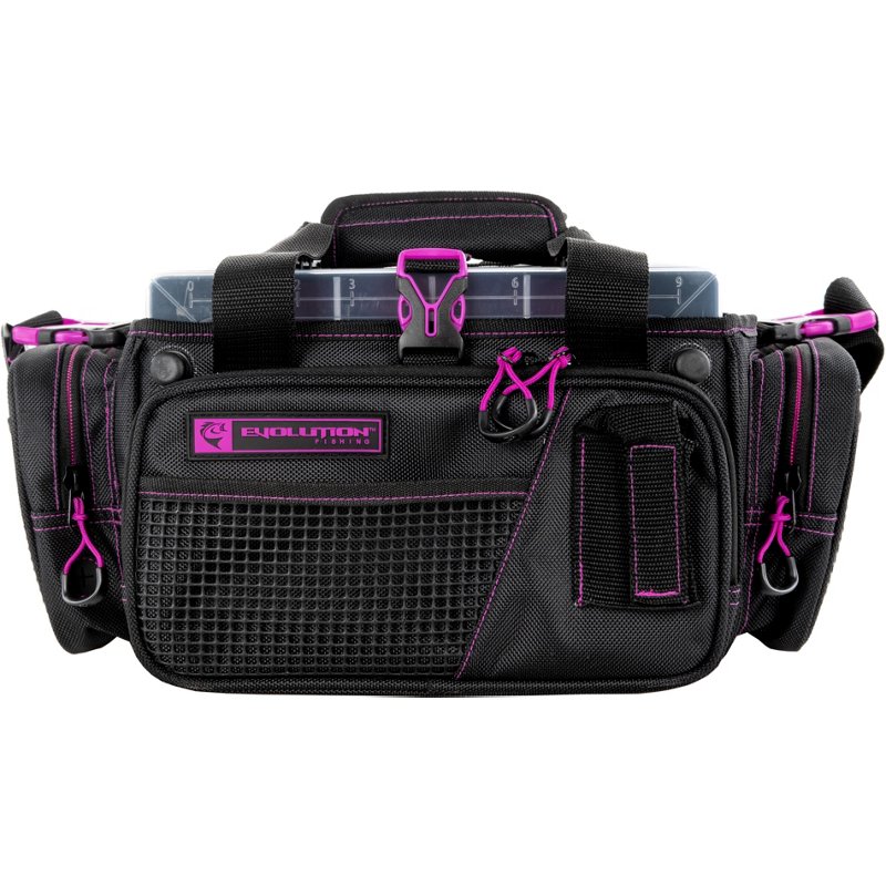 Evolution Fishing Horizontal Drift Series 3600 Tackle Bag Purple - Soft Tackle Bags at Academy Sports