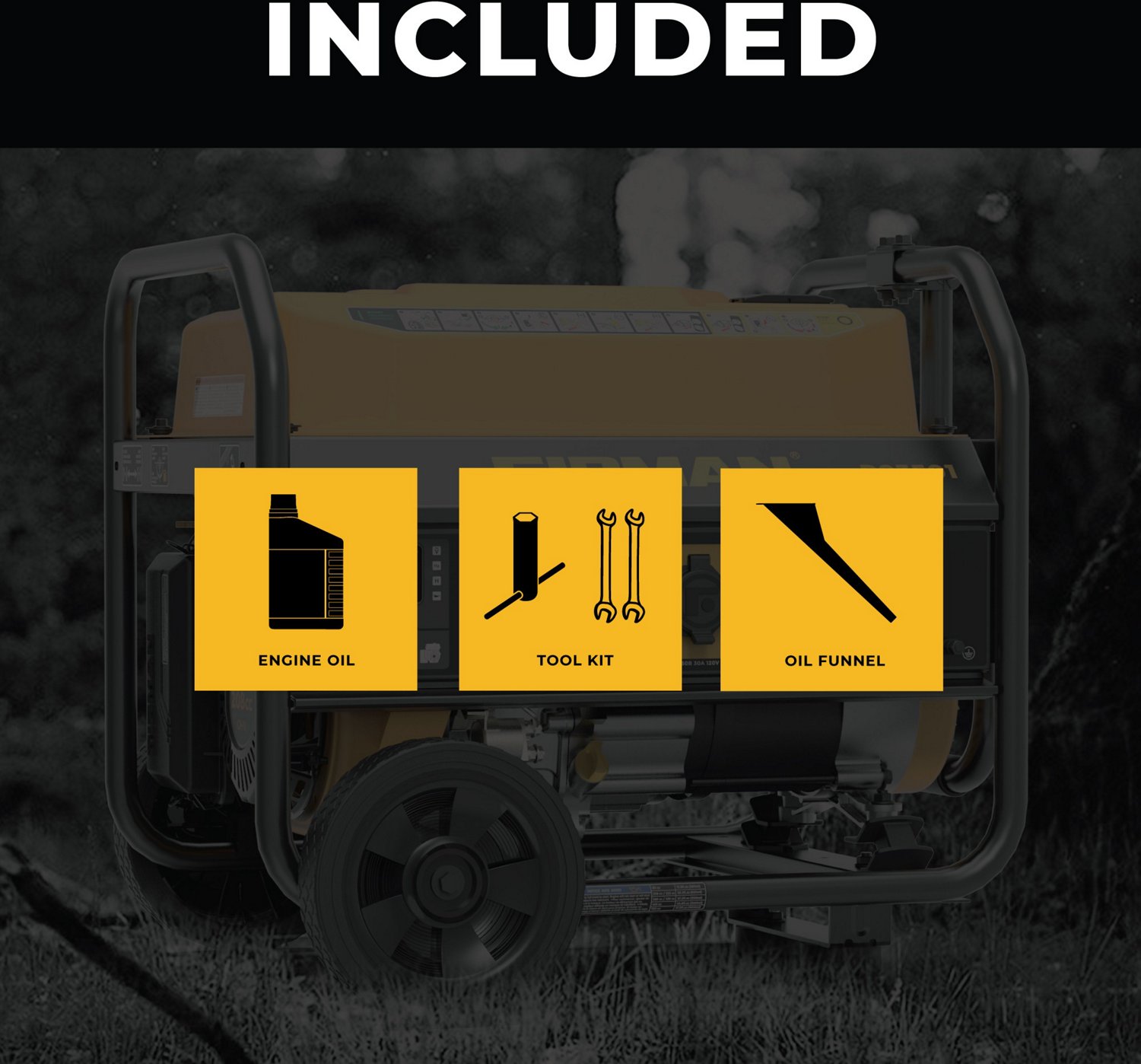 Firman Performance Series 4450/3550 W Generator                                                                                  - view number 7