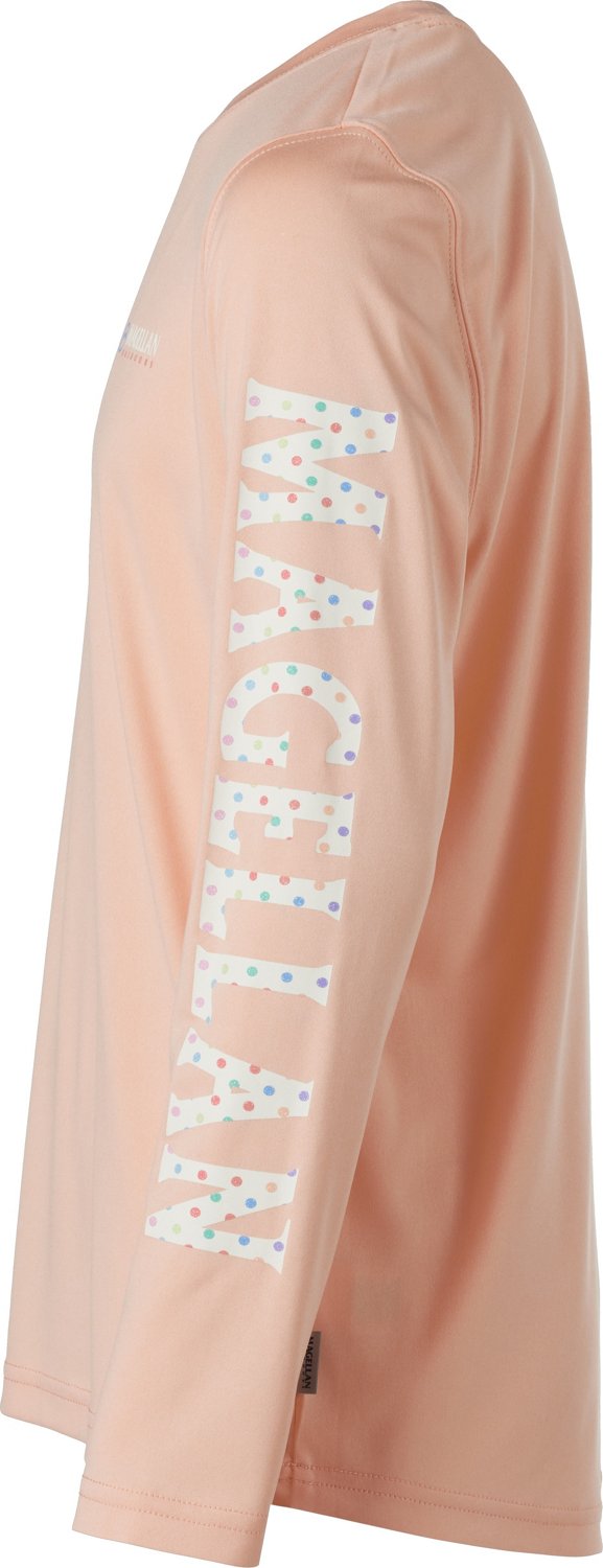 Magellan Outdoors Girls' Caddo Lake Logo Long Sleeve T-shirt                                                                     - view number 4