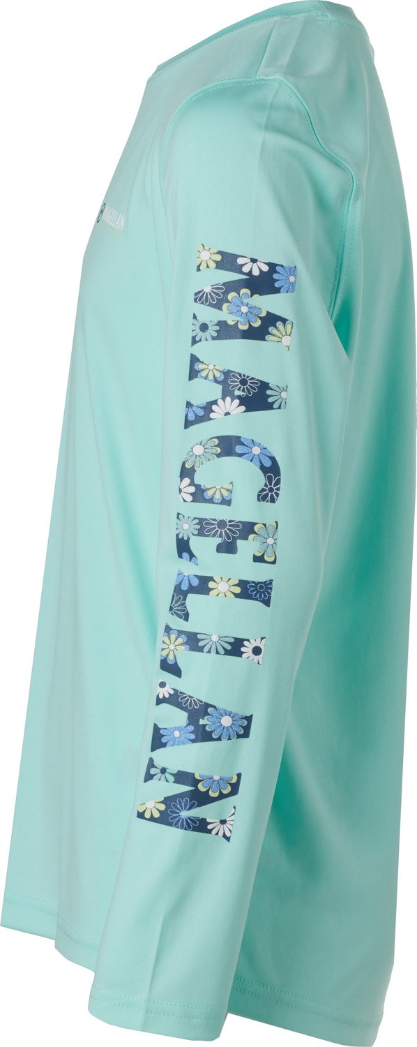 Magellan Outdoors Girls' Caddo Lake Logo Long Sleeve T-shirt                                                                     - view number 3