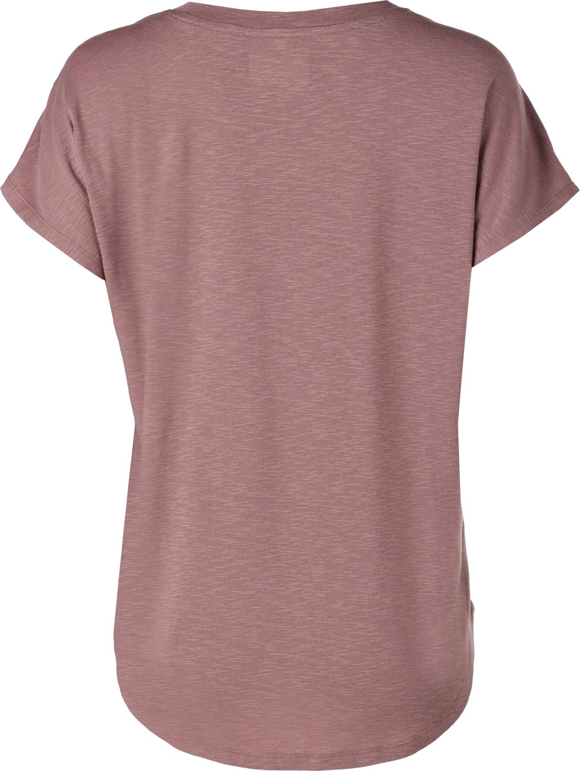 Magellan Outdoors Women's Pecos Ridge Stripe Short Sleeve V-neck Shirt                                                           - view number 2