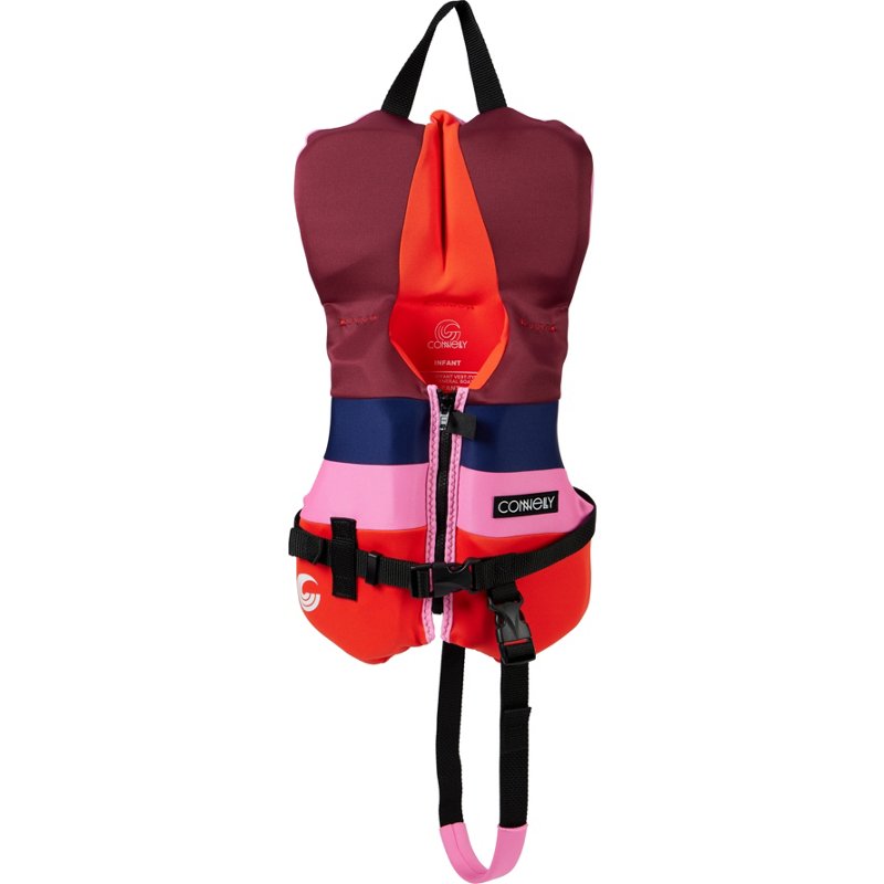 Connelly Infants' V-Back Life Vest Red/Purple - Life Vests at Academy Sports