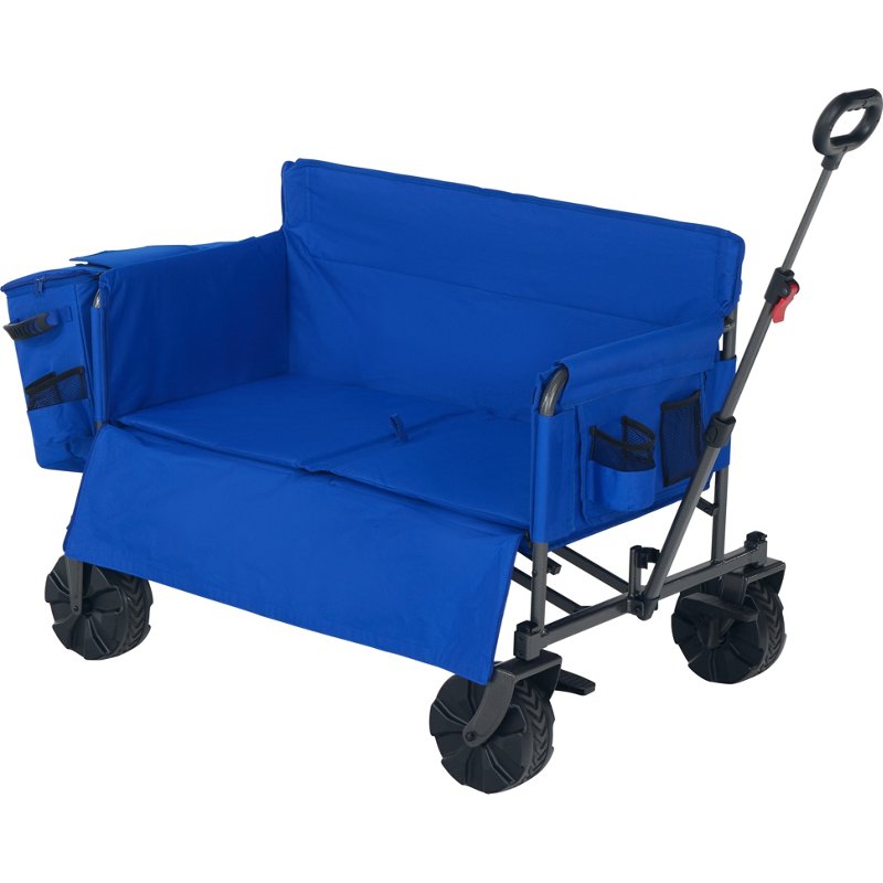 Academy Sports + Outdoors VIP Convertible Bench Wagon Blue - Collapsible Furniture