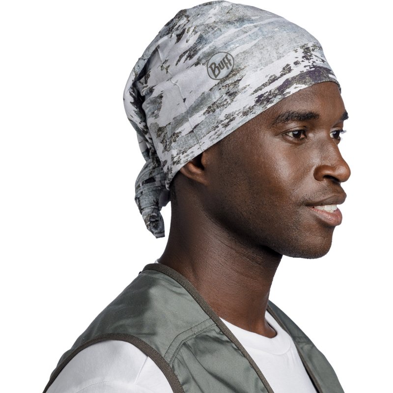 Buff CoolNet UV Lazs Khaki Neck Gaiter Grey - Men's Hunting/Fishing Headwear at Academy Sports