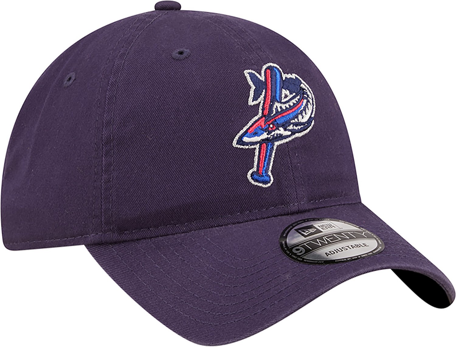 New Era Men's Pensacola Blue Wahoos On Field 9TWENTY Cap                                                                         - view number 3