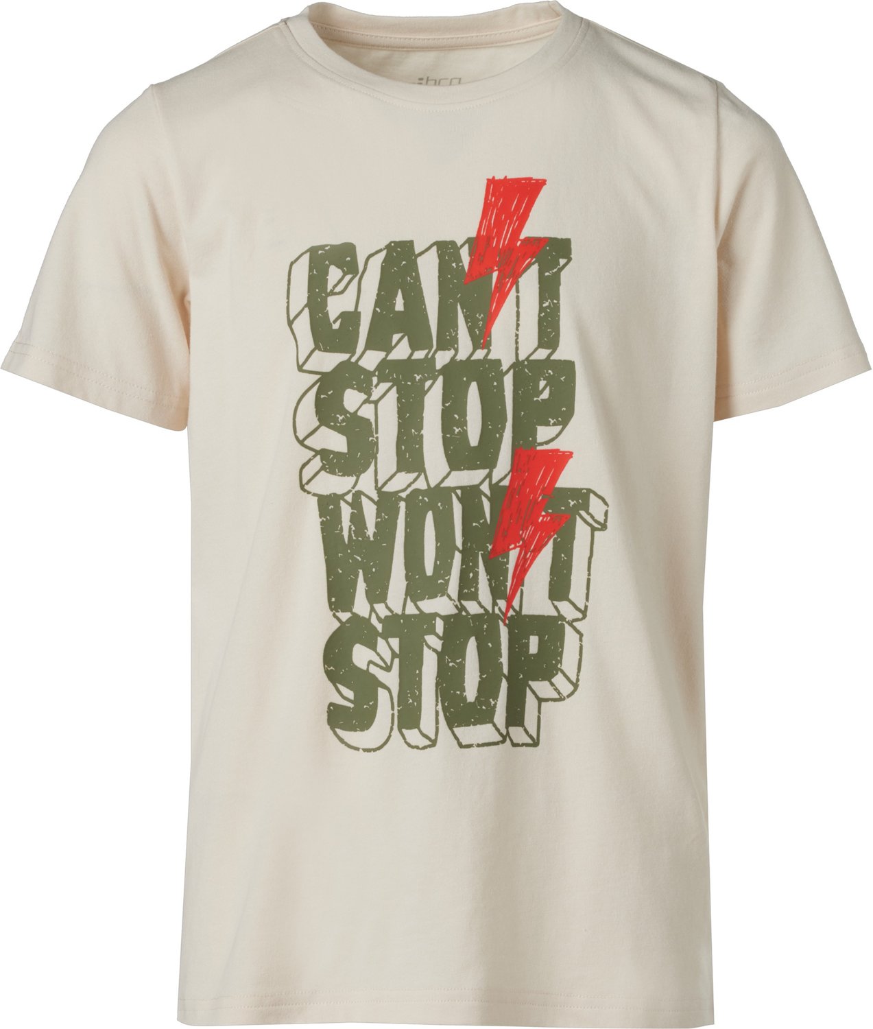 BCG Boys' Won't Stop Short Sleeve T-shirt                                                                                        - view number 1
