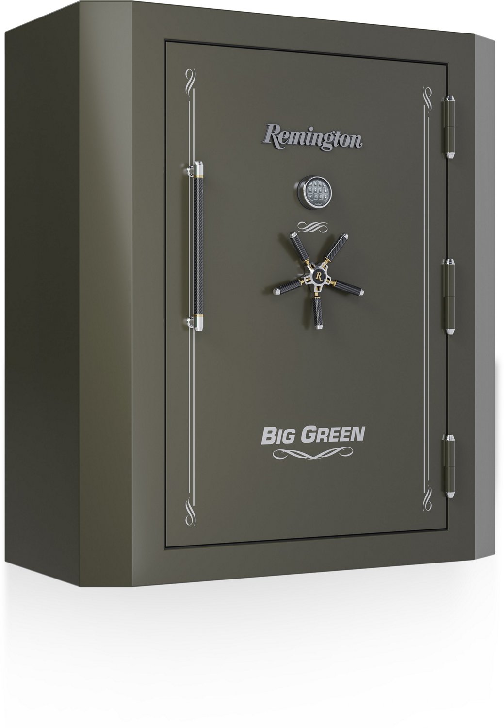 Remington Big Green 84-Gun Fireproof and Waterproof Gun Safe with Electronic Lock