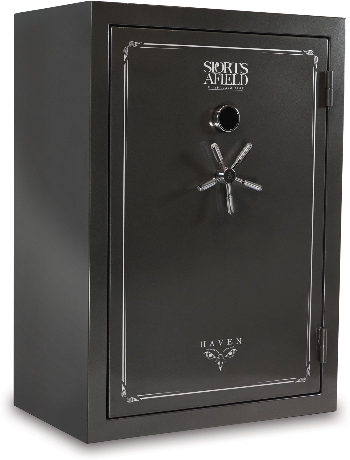 Sports Afield Haven 48-Gun Fireproof and Waterproof Gun Safe with Electronic Lock