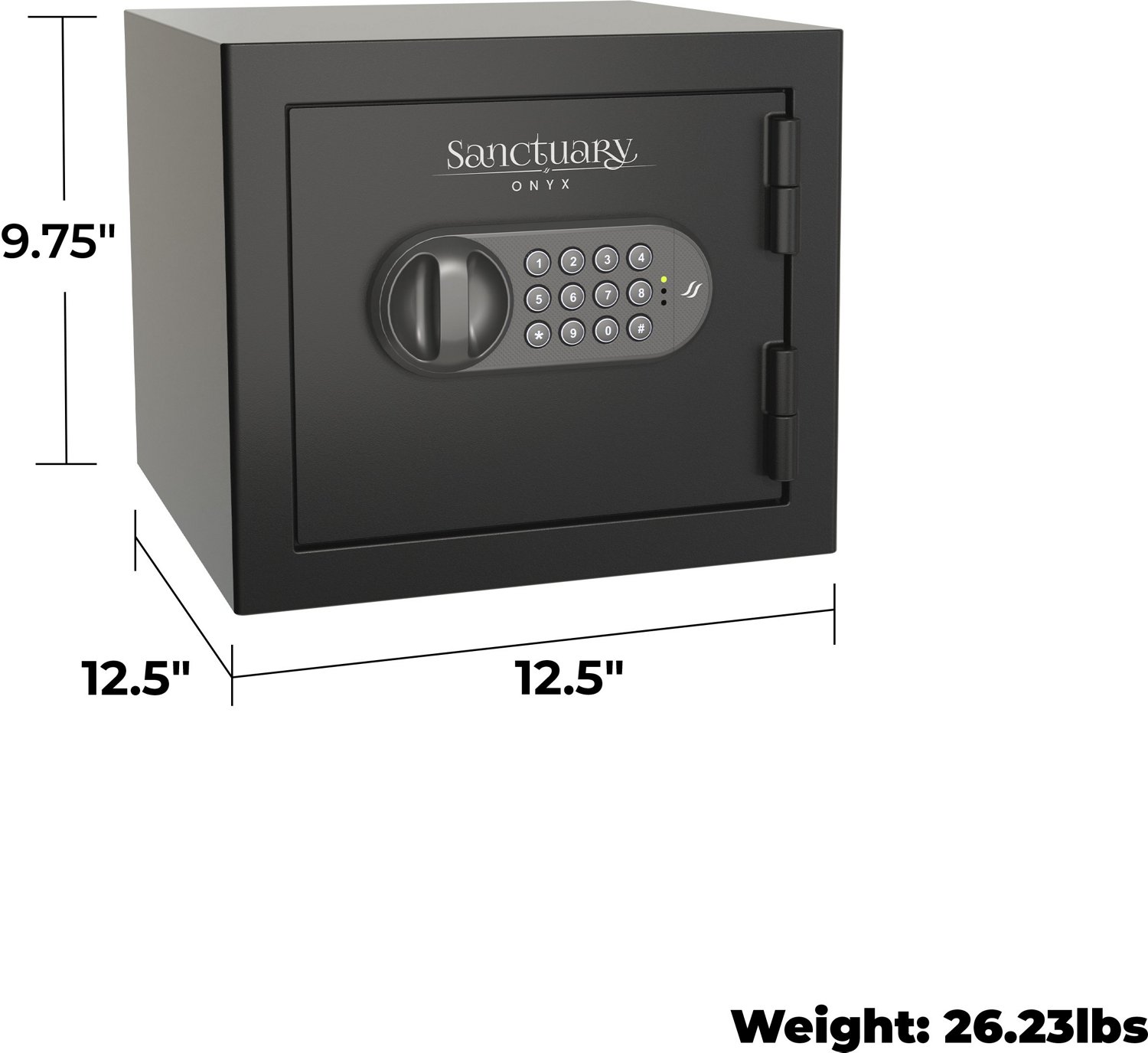 Sanctuary Onyx 2-Gun Fireproof Gun Safe with Electronic Lock - view number 4