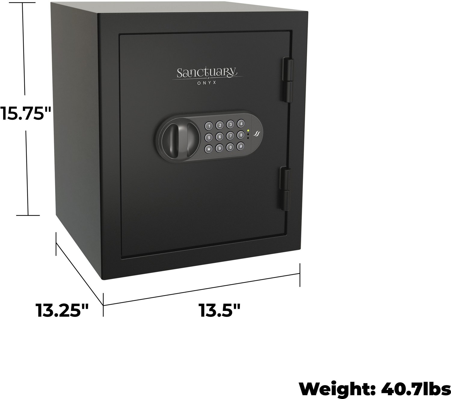 Sanctuary Onyx 3-Gun Fireproof Gun Safe with Electronic Lock - view number 4