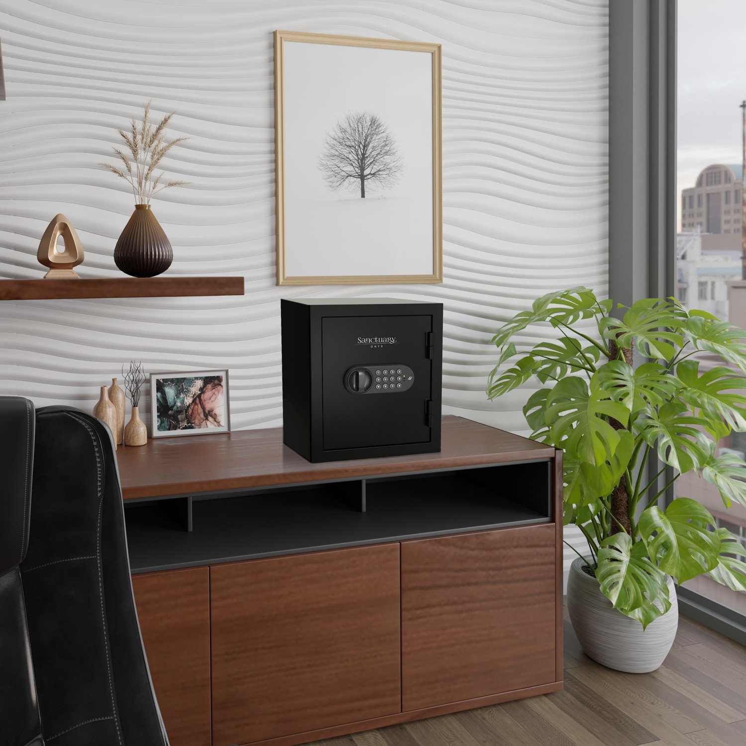 Sanctuary Onyx 3-Gun Fireproof Gun Safe with Electronic Lock - view number 6