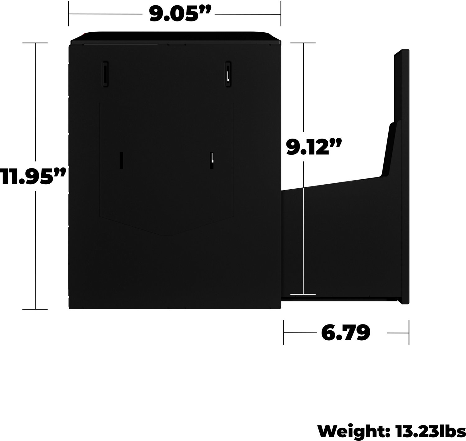 Sports Afield Home Defense Quick Access Handgun Vault with Biometric Lock - view number 4