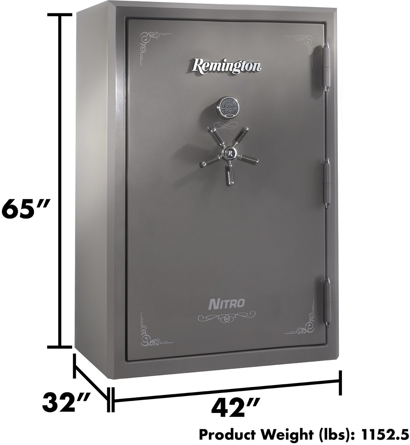 Remington Nitro 56-Gun Fireproof and Waterproof Gun Safe with Electronic Lock  - view number 8
