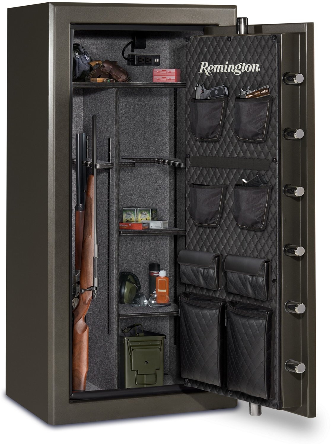 Remington Express 24-Gun Fireproof and Waterproof Gun Safe with Electronic Lock - view number 3