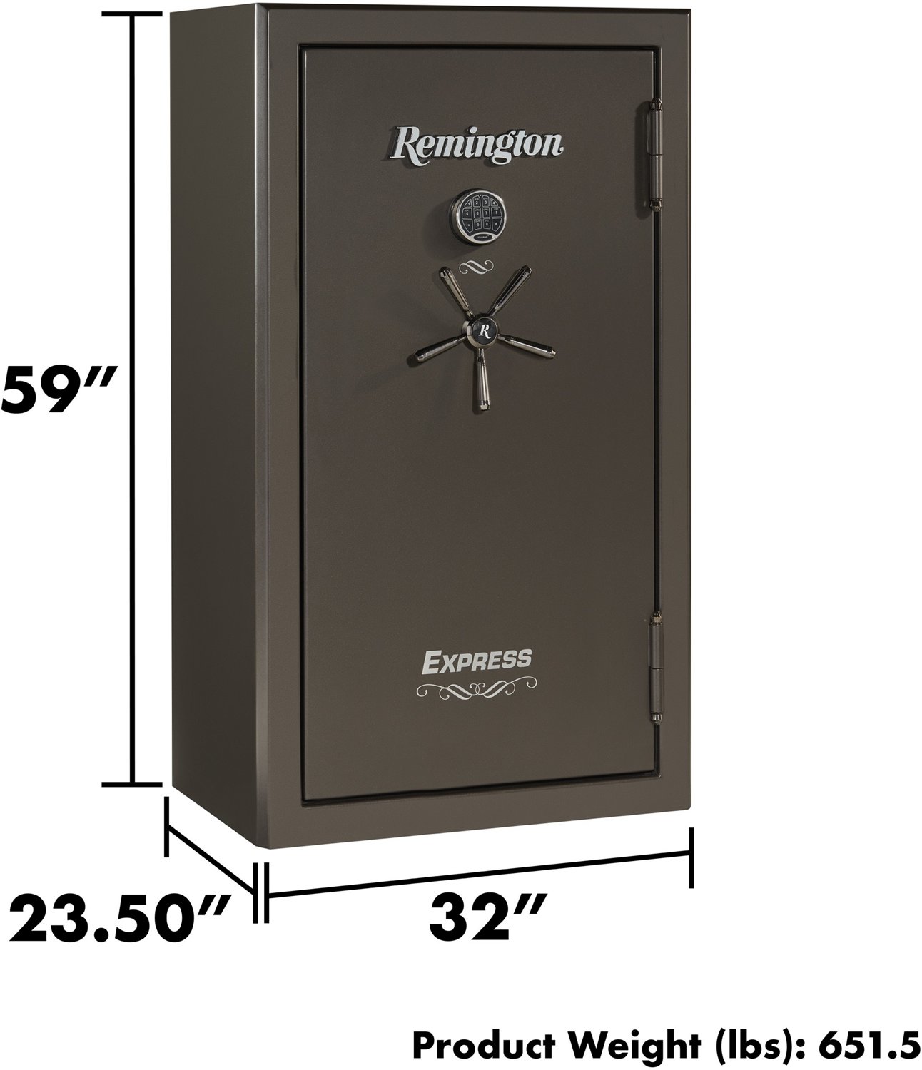Remington Express 34-Gun Fireproof and Waterproof Gun Safe with Electronic Lock - view number 7