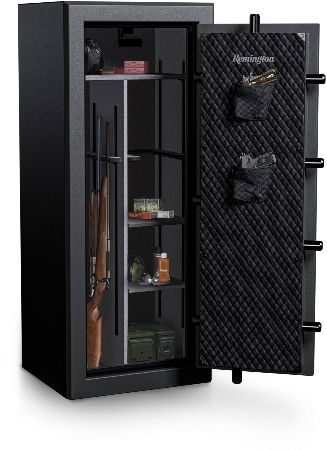 Remington Gun Club 20 Gun Fireproof and Waterproof Gun Safe with Electronic Lock Academy