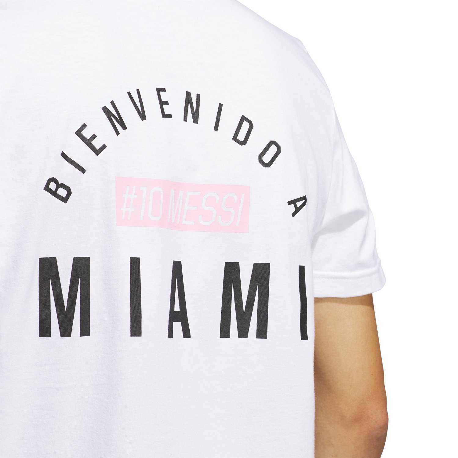 Adidas Men's Messi Bienvenido a Miami T-shirt - view number 5
