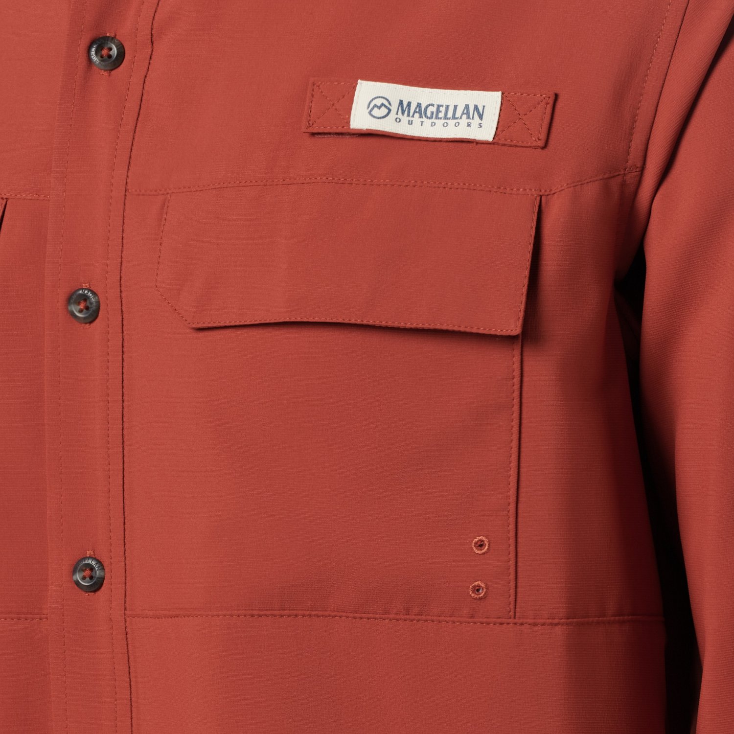 Magellan Outdoors Men's Barton Creek Outdoor Long Sleeve Shirt - view number 4