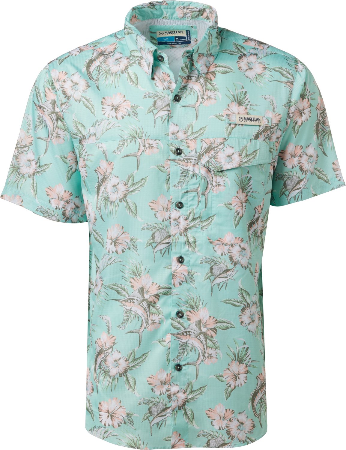 Magellan Outdoors Men's Caddo Lake Fishing Shirt                                                                                 - view number 1