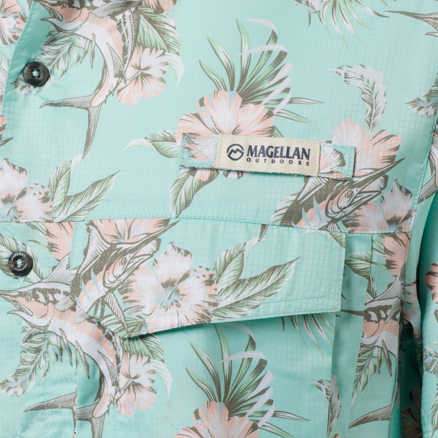 Magellan Outdoors Men's Caddo Lake Fishing Shirt                                                                                 - view number 3