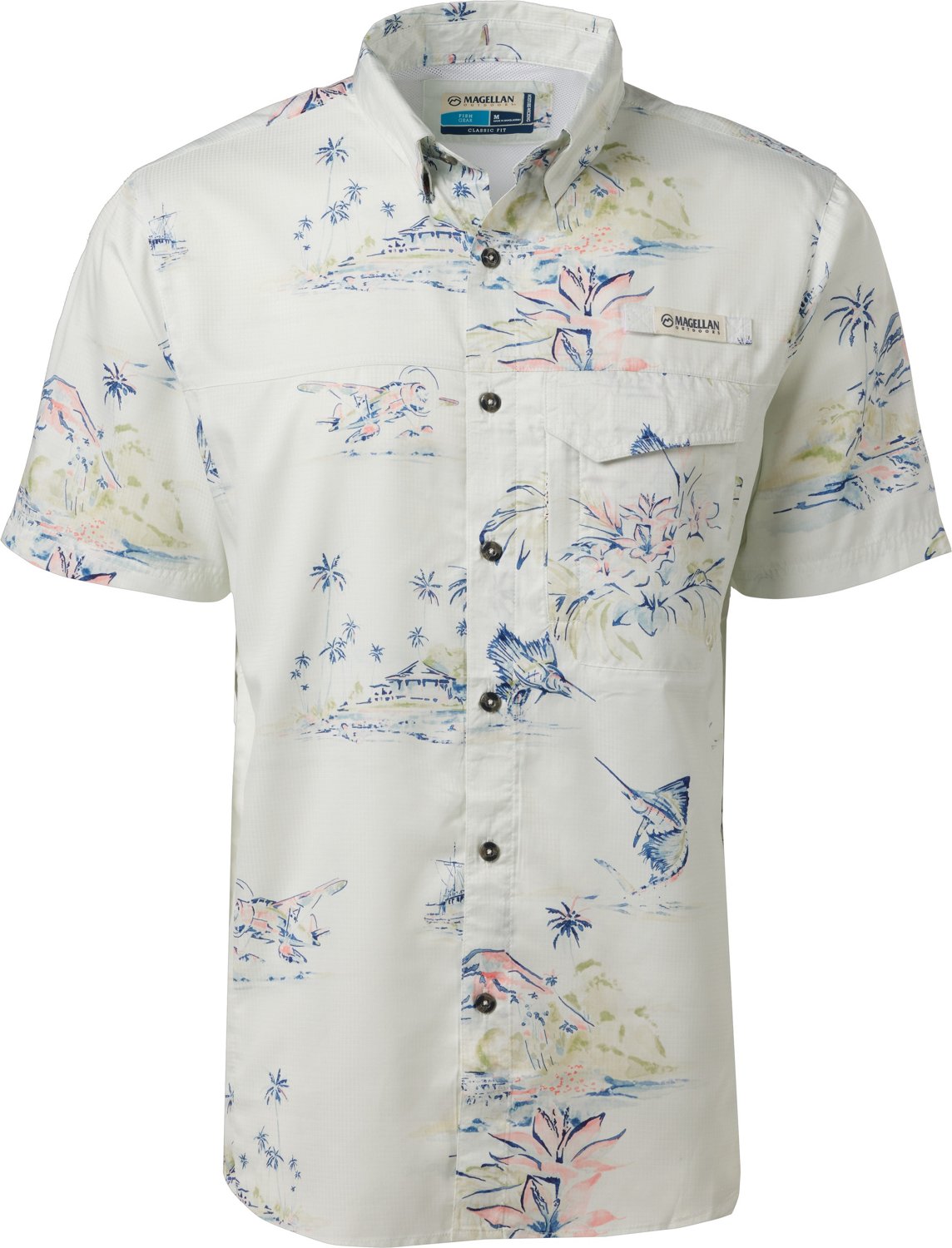 Magellan Outdoors Men's Caddo Lake Fishing Shirt - view number 2