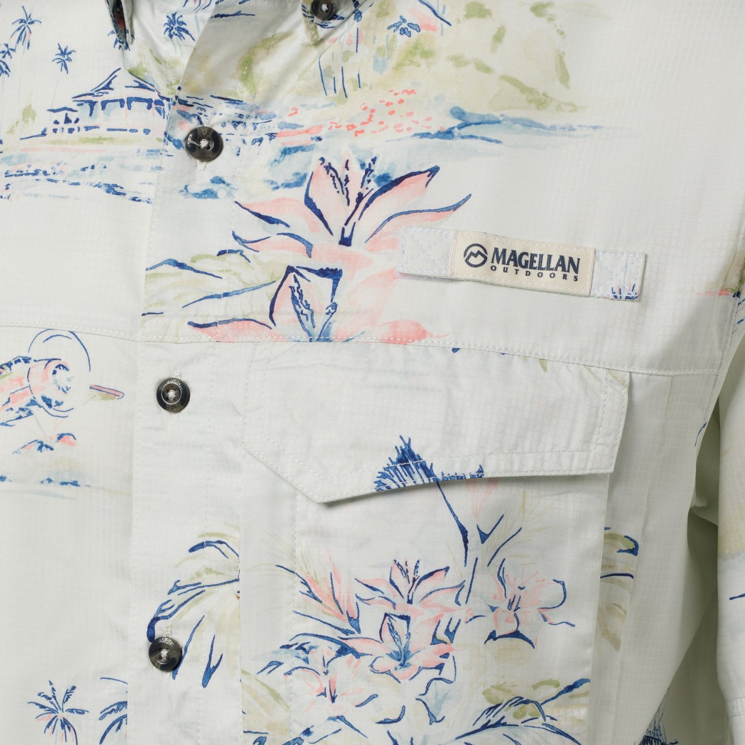 Magellan Outdoors Men's Caddo Lake Fishing Shirt - view number 4