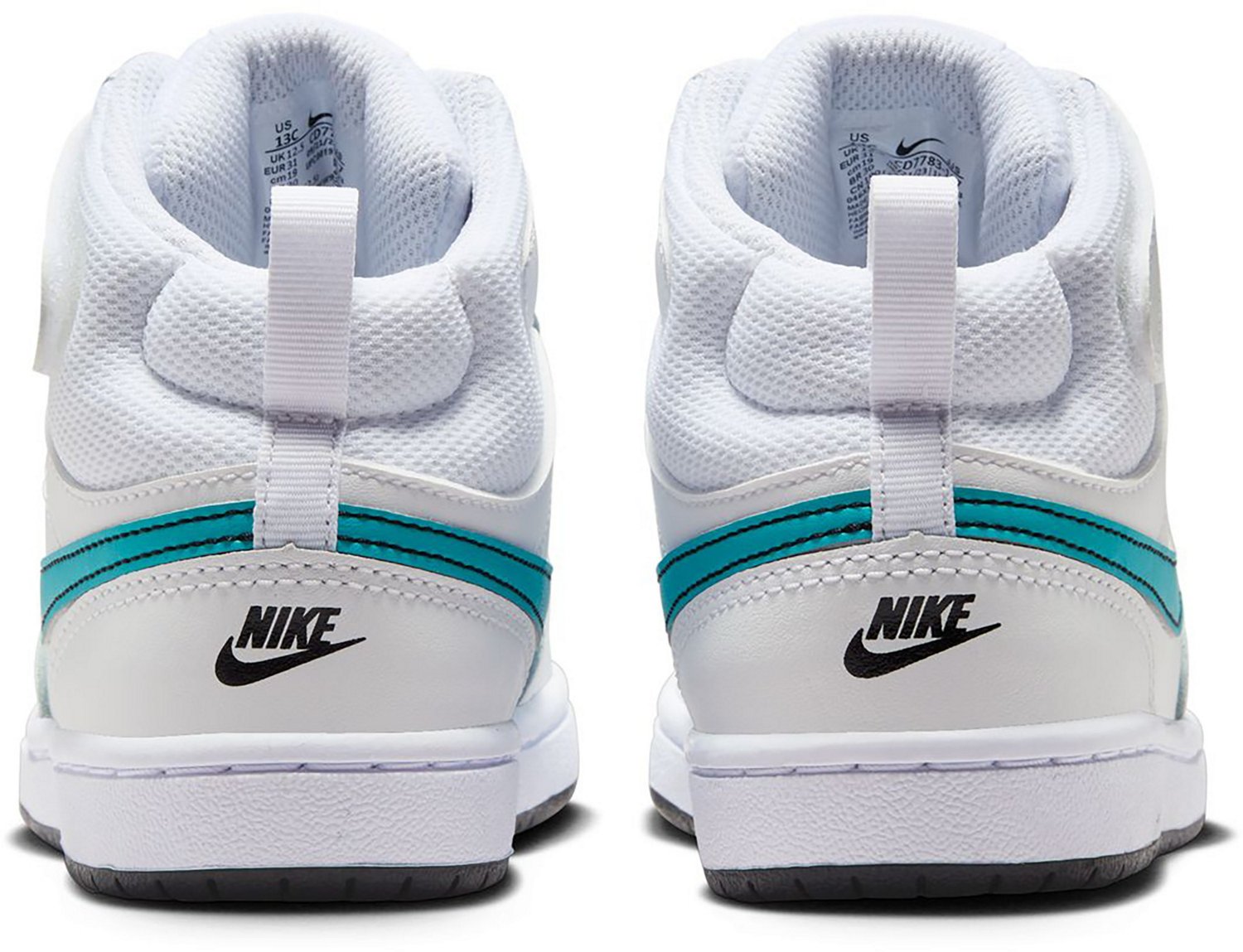 Nike Kids'  Pre-School  Court Borough Mid 2 Basketball Shoes - view number 4