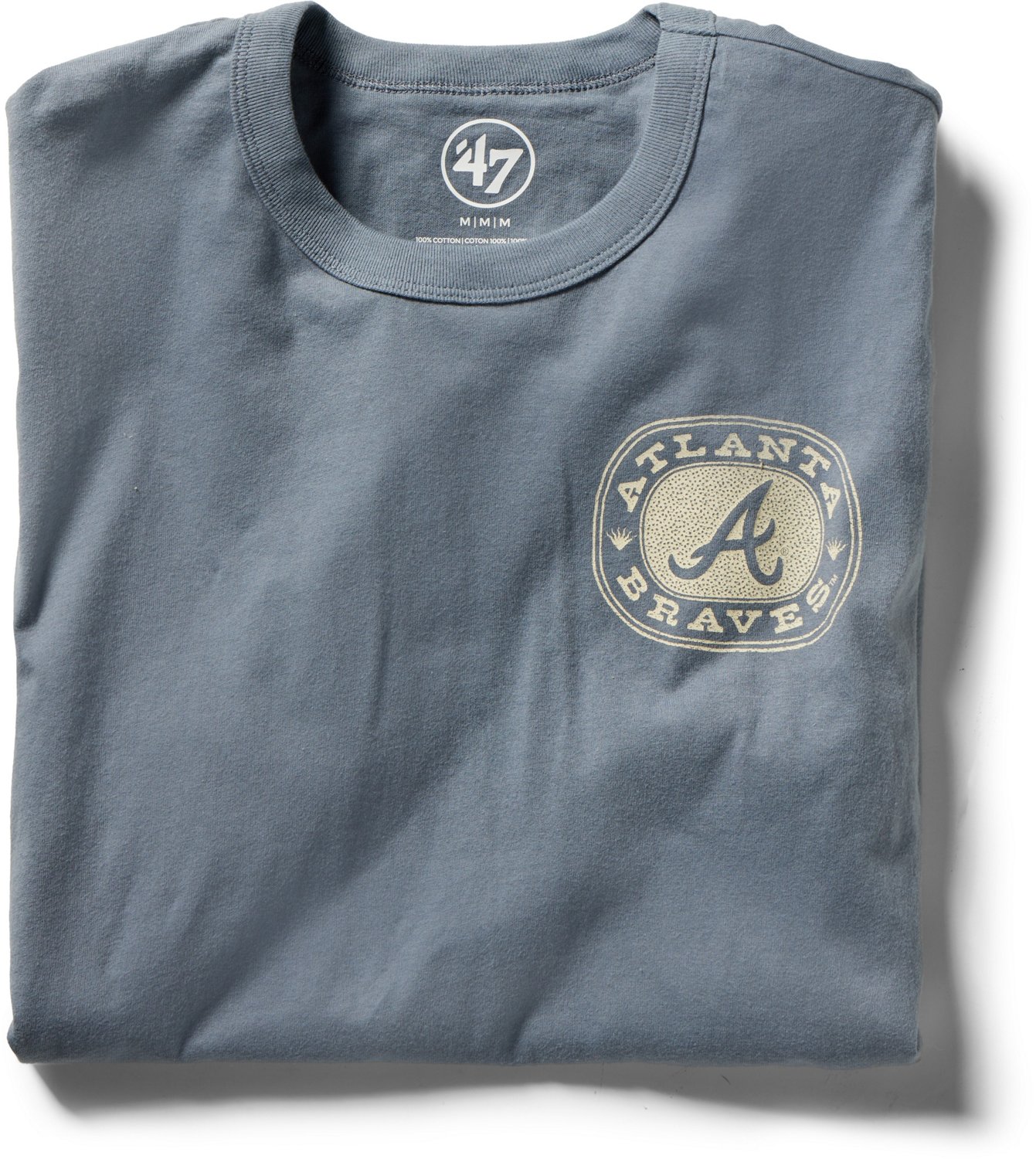 '47 Men's Atlanta Braves Back Canyon Franklin Short Sleeve T-shirt - view number 2