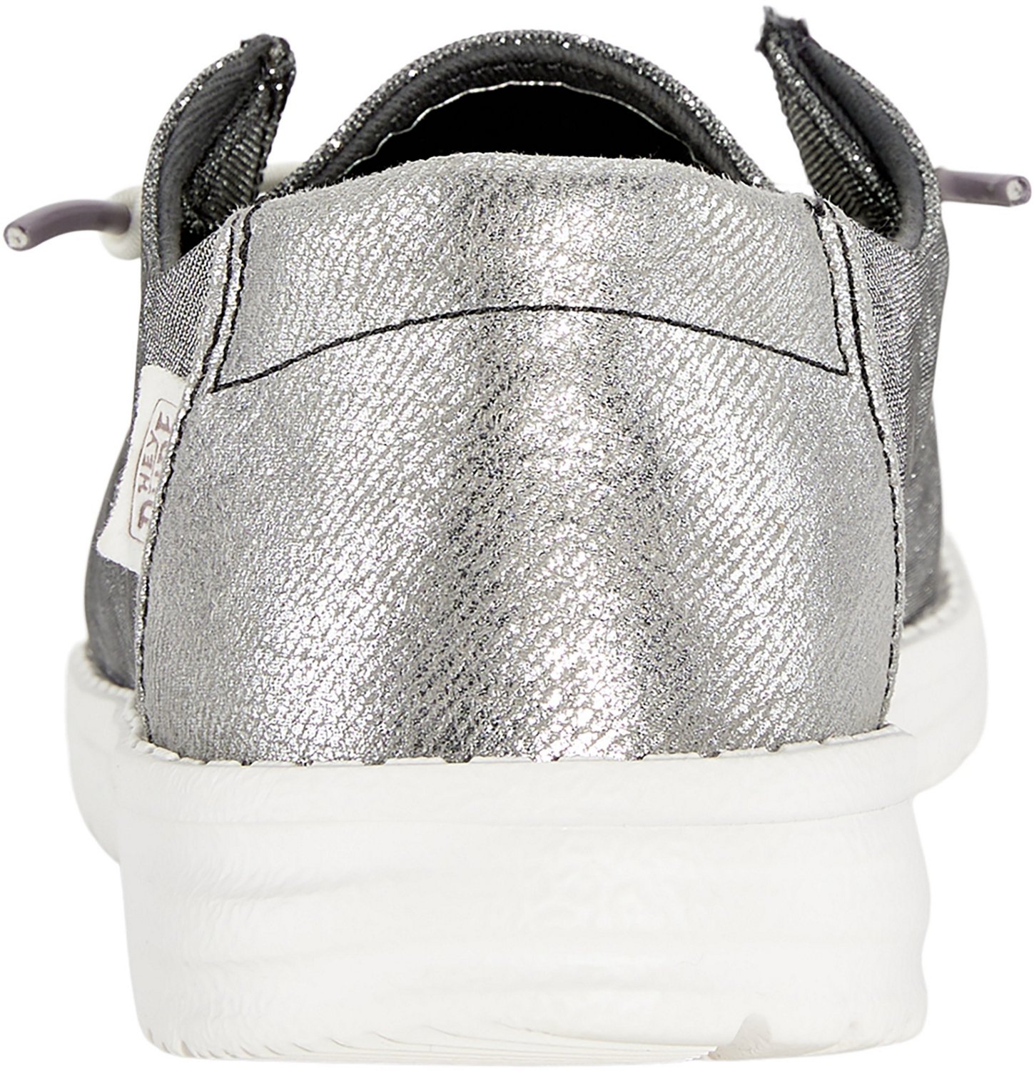 HEYDUDE Women's Wendy Metallic Sparkles Rose Slip-On Shoes - view number 4