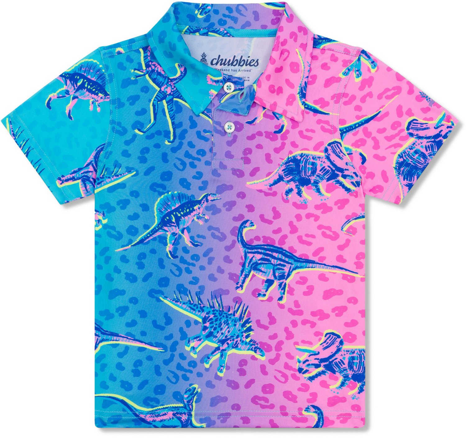 Chubbies Toddler Boys' Printed Performance Polo Shirt - view number 5