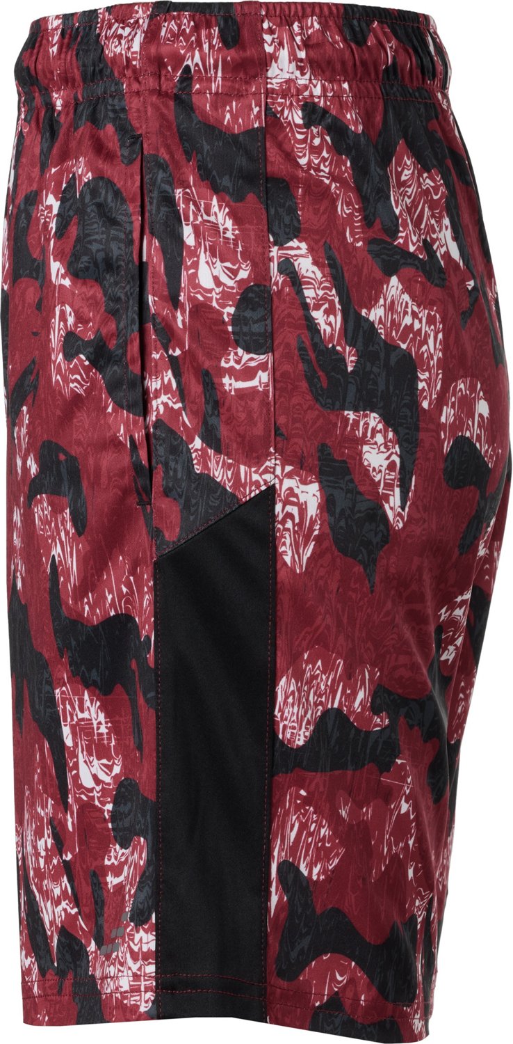 BCG Boys' Watercolor Camo Print Shorts 7.5 in                                                                                    - view number 3