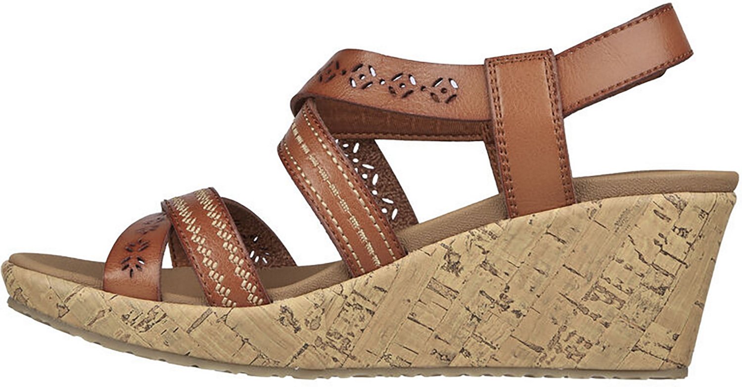 SKECHERS Women's Beverlee Wedge Sandals - view number 2