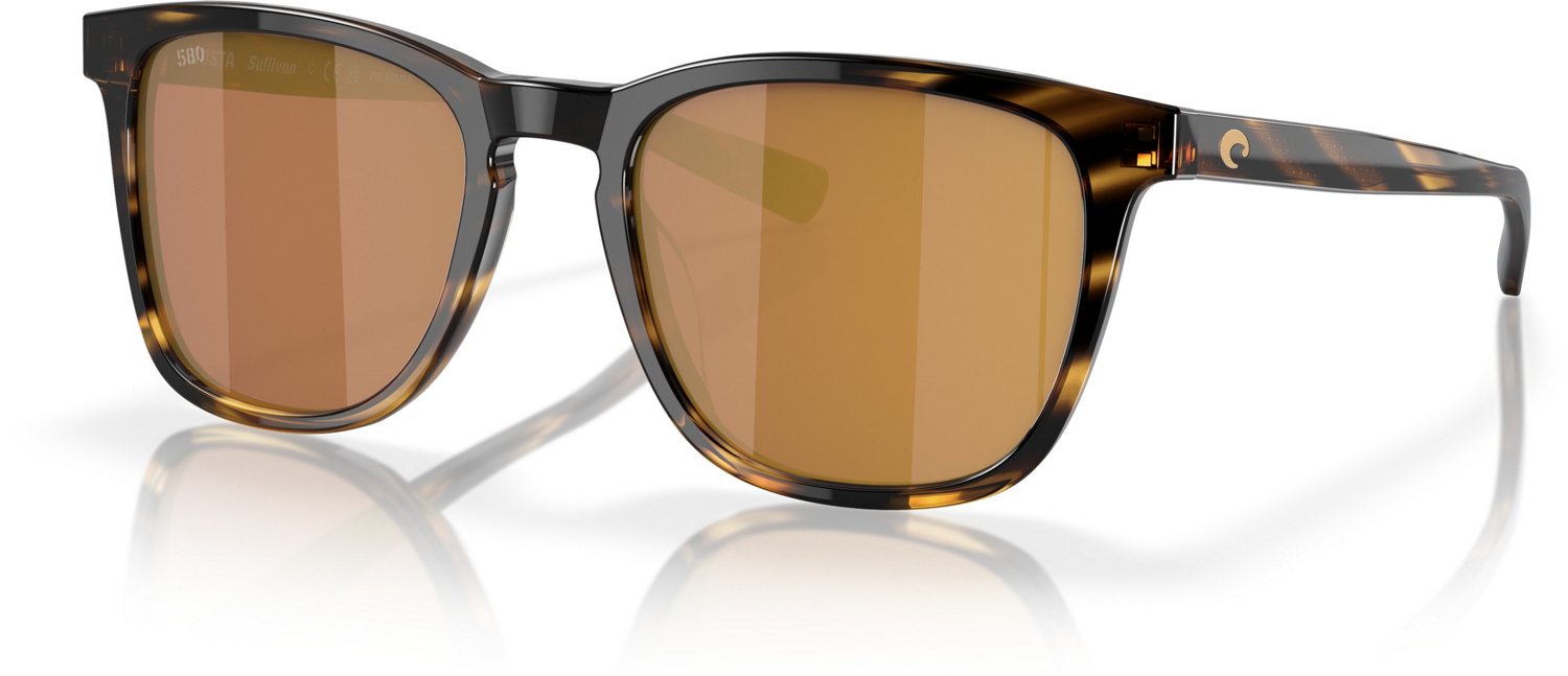 Costa Del Mar Sullivan Tortoise Gold Mirror 580G Polarized