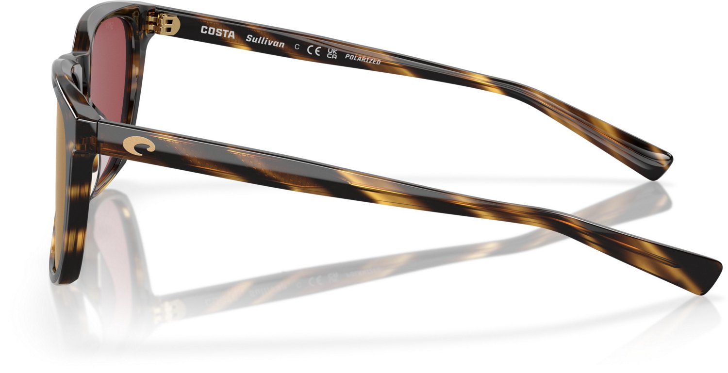 Costa Del Mar Sullivan Tortoise Gold Mirror 580G Polarized Sunglasses - view number 3